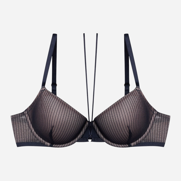 Бюстгальтер Push-up з кісточками Esotiq Brittany 42540-61X 75B Чорний з бежевим (5903972521687) - зображення 13