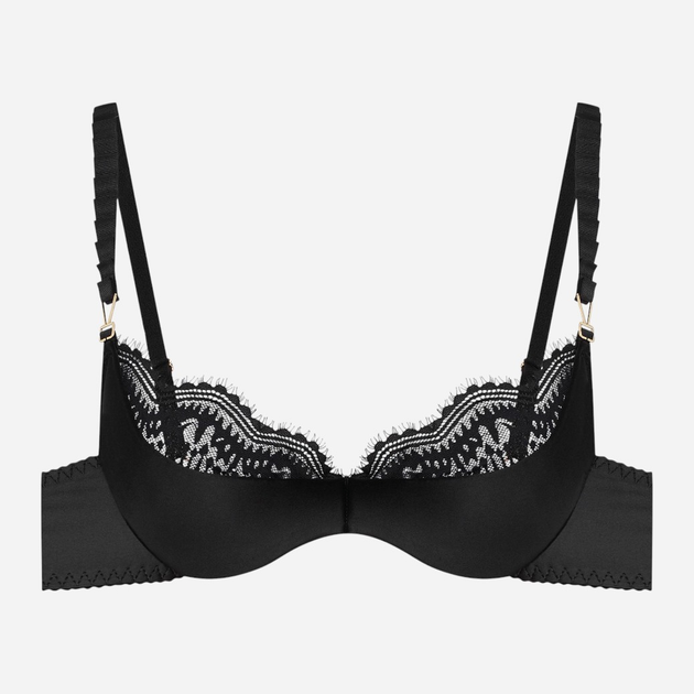 Biustonosz damski bez Push Up usztywniany Esotiq Brillant 42545-99X 65C Czarny (5903972529812) - obraz 7