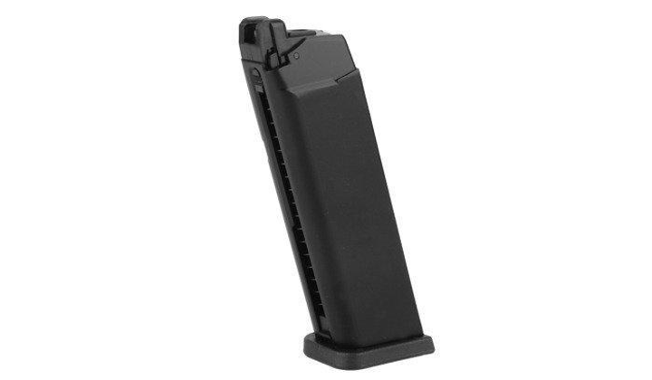 WE — Магазин для Glock 17/18c green gas (для страйкболу) - зображення 1
