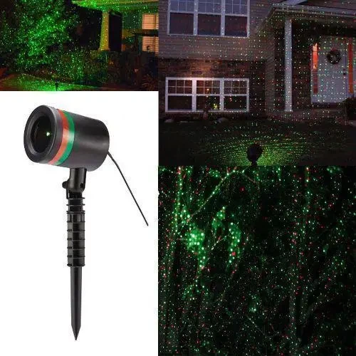 Лазерна установка-проектор Star shower laser light, новорічний проектор - Фото 2 Лазерна установка-проектор Star shower laser light, новорічний проектор - зображення 2