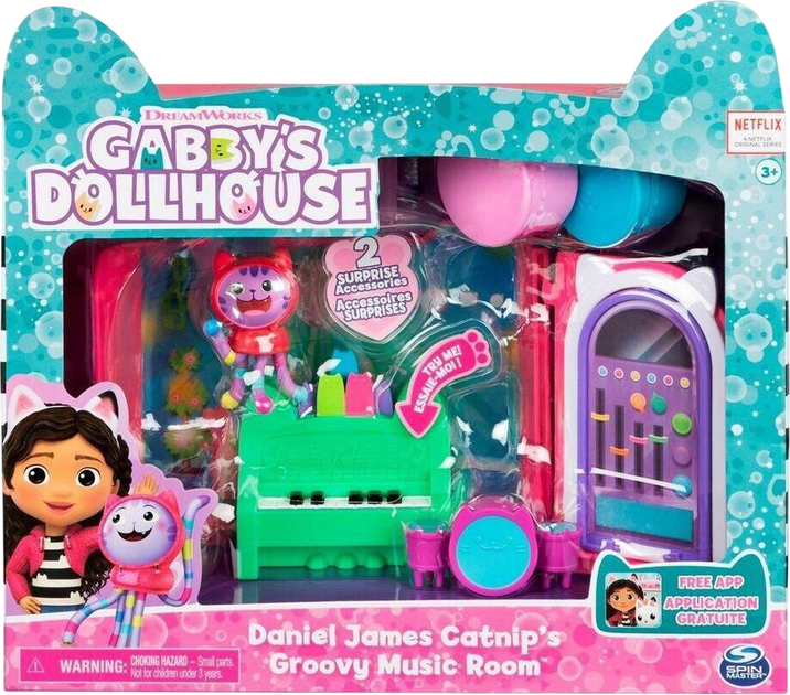 Zestaw gier Gabby's Dollhouse Music Hall of DJ Nyavkot 6065830 (778988349502) - obraz 1