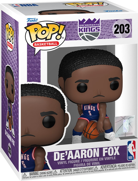 Фігурка Funko POP NBA KINGS De'aaron Fox (889698838467) - зображення 1