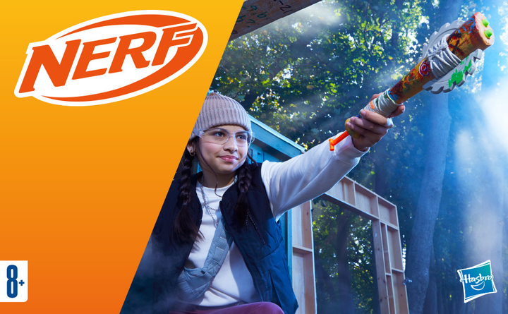 Іграшкова зброя Hasbro Nerf Zombie Strikeout Zombie Strikeout Dart Blaster F8958 (5010996223647) - зображення 11