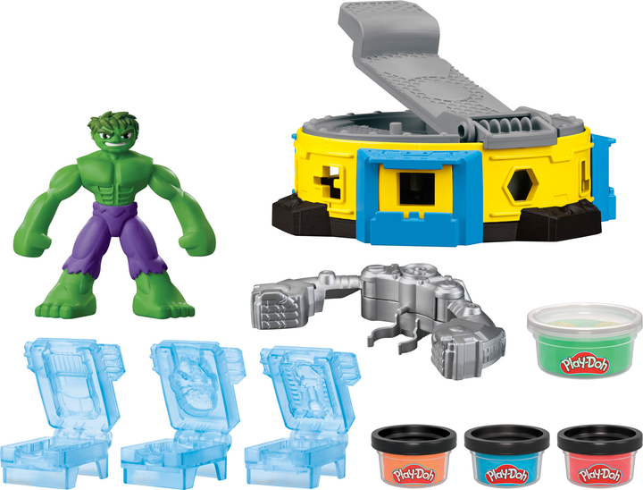 Набір для творчості Hasbro Play-Doh Marvel Hulk F9826 (5010996257659) - зображення 4