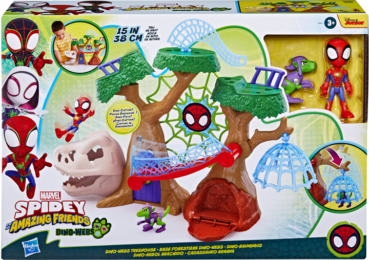 Ігровий набір Hasbro Будинок на дереві Спайді та його дивовижні друзі F9477 (5010996234896) - зображення 1