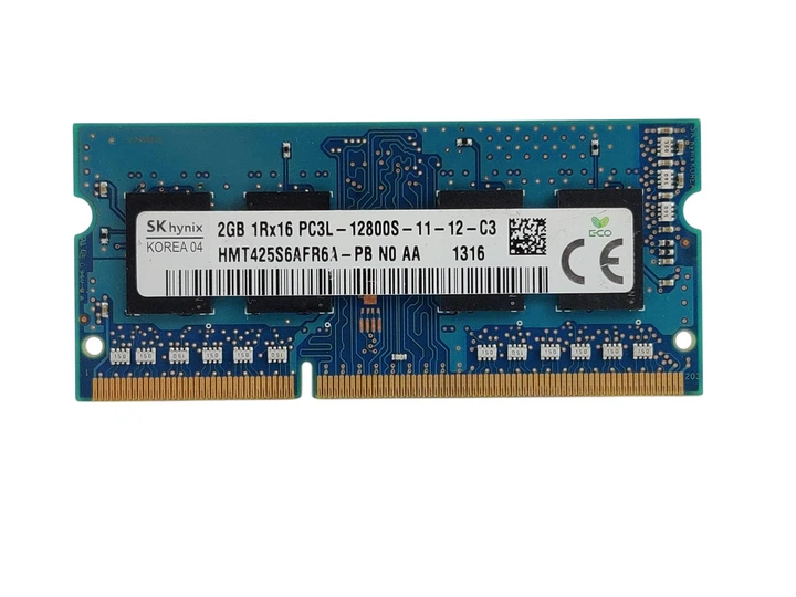 Оперативна пам'ять для ноутбука SODIMM SK hynix DDR3L 2Gb 1600MHz