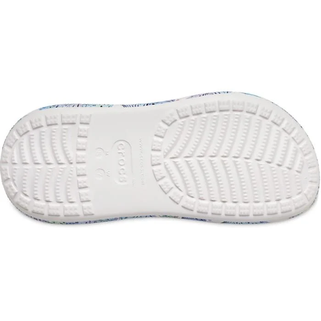 Сабо на высокой платформе Crocs Classic Crush Butterfly Clog 37 р 23.2-24 см Белые 207521-M5/W7 White - изображение 5