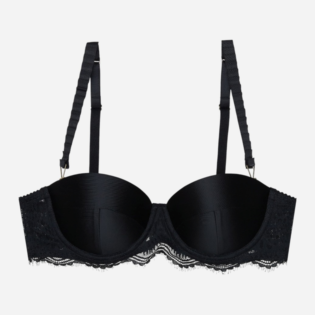 Бюстгальтер Push-up з кісточками Esotiq Brillant 42546-99X 65E Чорний (5903972529973) - зображення 6