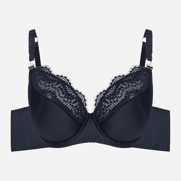 Biustonosz damski bez Push Up z fiszbinami Esotiq Brillant 42547-99X 80D Czarny (5903972530498) - obraz 6