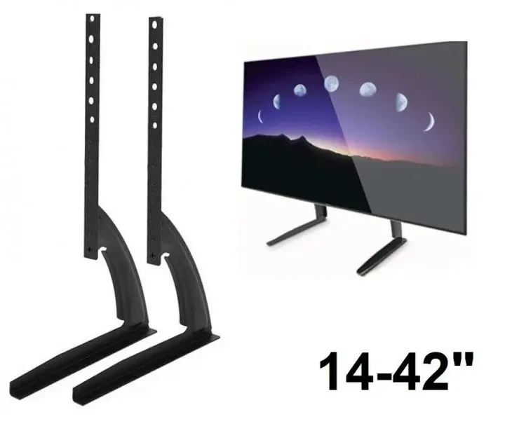 Кронштейн для телевизора на стол V-Star D701 14"-42" черный сталь 440х60х335 мм - Фото 9 Кронштейн для телевизора на стол V-Star D701 14"-42" черный сталь 440х60х335 мм - изображение 9