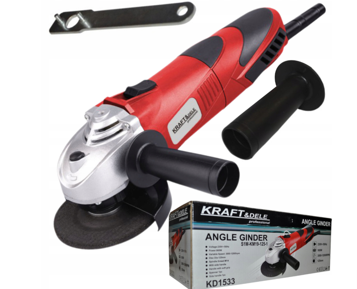 Болгарка ушм электрическая KD1533 900 Вт kraft&dele - изображение 6