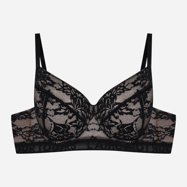 Biustonosz damski miękki bez Push Up Esotiq Bisous 42864-99X 85C Czarny (5903972549469) - obraz 6