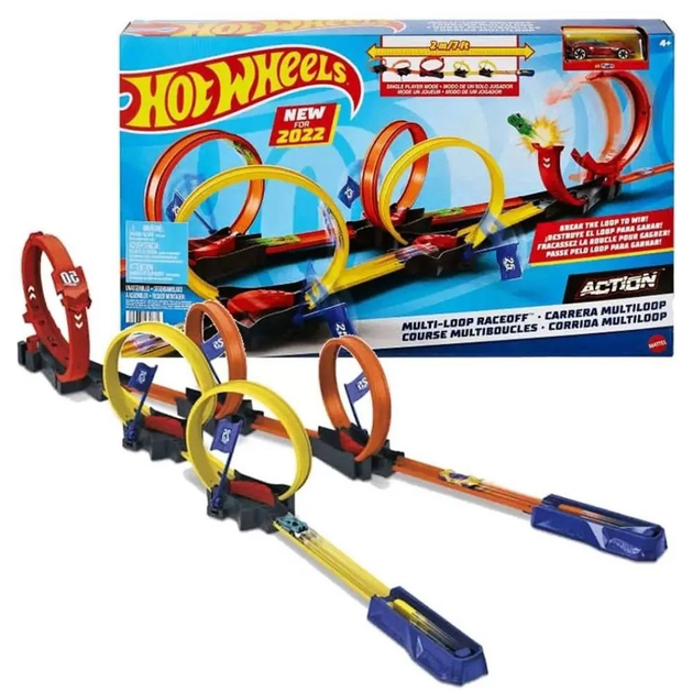 Трек Hot Wheels Дивовижні трюки в петлях HDR83 (194735030675) - зображення 2