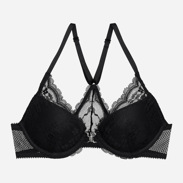 Бюстгальтер Push-up з кісточками мереживний Bloovii Sydney 43121-99X 70C Чорний (5903972579770) - зображення 6