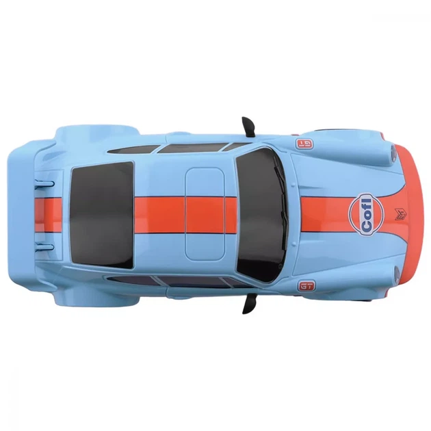 Машинка для дрифта на радиоуправлении Porsche GT 911 - Голубая - изображение 6