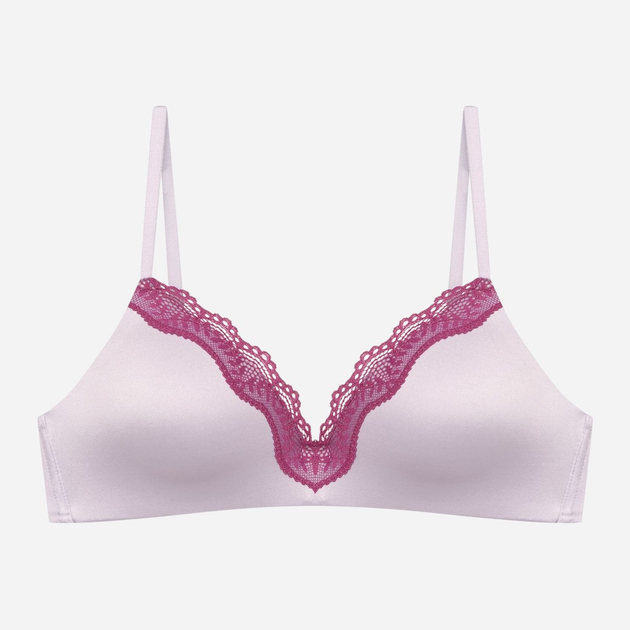 Biustonosz damski Push Up z fiszbinami Bloovii Selsey 43234-04X 80C Różowy z purpurowym (5903972579411) - obraz 6