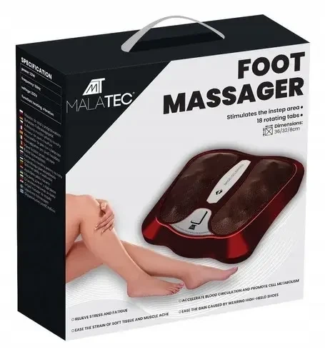 Массажер для ног с подогревом с 18 сферами Malatec 16725 - изображение 5
