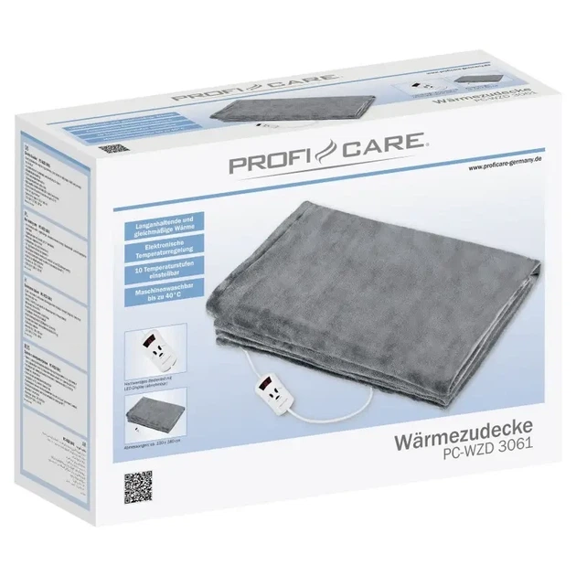 Электрическое одеяло с подогревом 130 x 180 см ProfiCare PC-WZD 3061 - изображение 5
