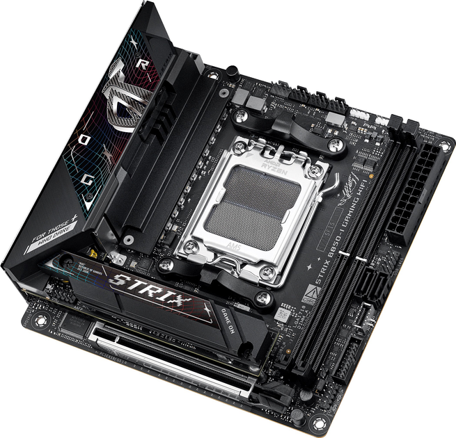 Материнська плата Asus ROG STRIX B850-I GAMING WIFI (sAM5, AMD B850, PCI-Ex16) - зображення 4