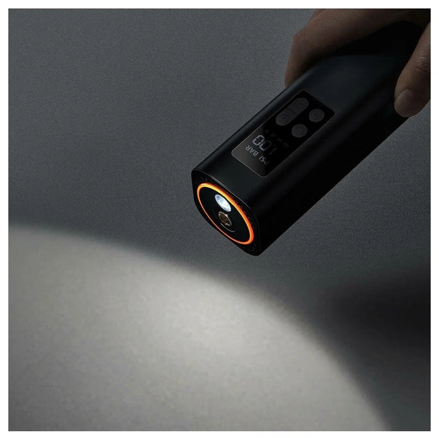 Автомобильный насос Baseus Super Mini Inflator Pump Black CRCQ000001 - изображение 5
