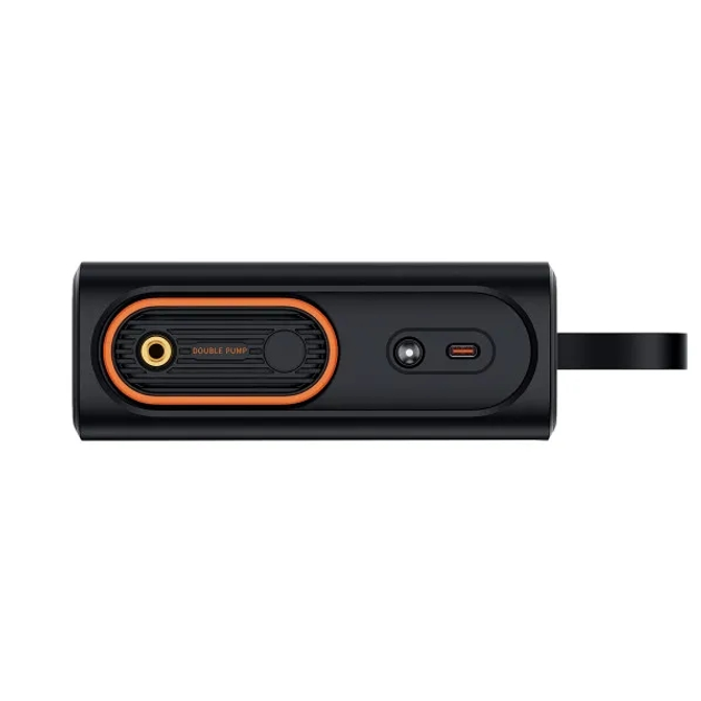 Автокомпресор Baseus Mega EnergyPump Series Dual Cylinder Wireless Inflator, 250W, 6000 mAh Black CRNL060001 - изображение 12