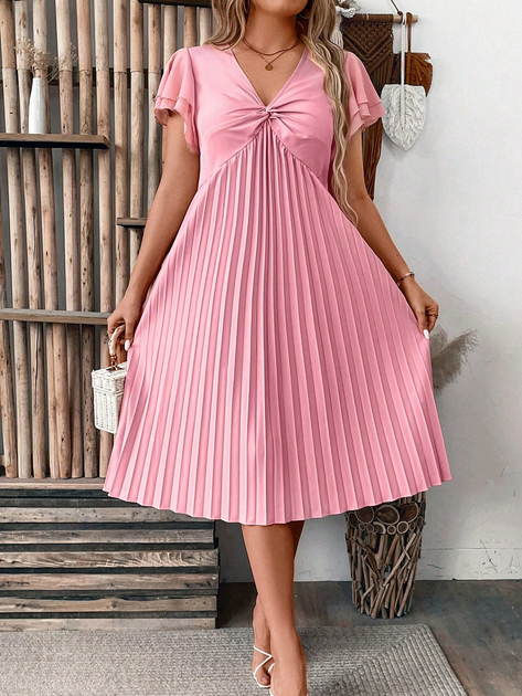 Сукня літня жіноча SHEIN GD-00137499 XL Світло-рожева від Rozetka на платформі USKIDKA Акція на Сукня літня жіноча SHEIN GD-00137499 XL Світло-рожева від Rozetka