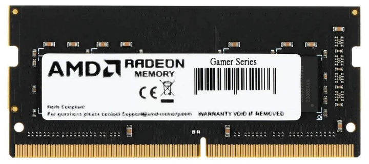 Оперативна пам'ять AMD SODIMM DDR4-2800 16384MB PC4-22400 R9 Series (R9416G2806S2S-UO) - зображення 2