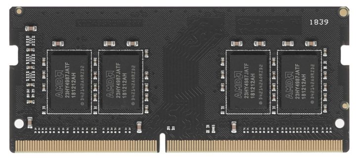 Оперативна пам'ять AMD SODIMM DDR4-2133 8192MB PC4-17000 Radeon R7 (R748G2133S2S-UO) - зображення 1
