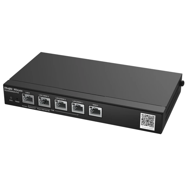Маршрутизатор Ruijie Reyee RG-EG305GH-P-E PoE з хмарним керуванням - Фото 2 Маршрутизатор Ruijie Reyee RG-EG305GH-P-E PoE з хмарним керуванням - изображение 2