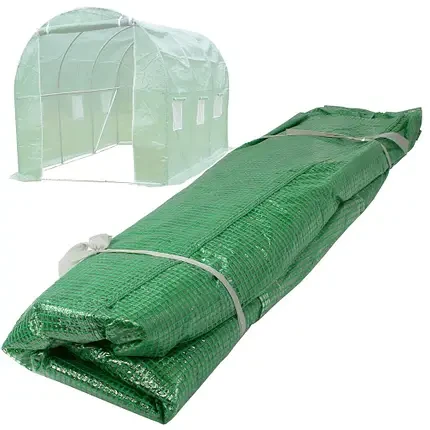 Пленка для теплицы армированная UV 3х2х2 м 6 м2 Зеленый (P0050-7) - изображение 3