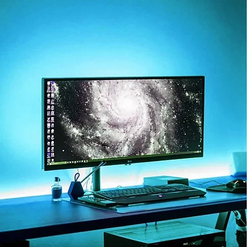 Світлодіодна стрічка RGB 5050 2м Led SMD у силіконі для підсвічування вологозахищена 7572 - зображення 9