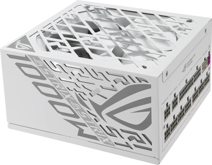 Zasilacz Asus ROG Strix 1000W Platinum White Edition (90YE00W4-B0NA00) - obraz 3