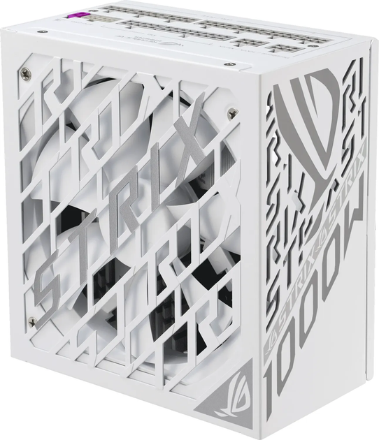 Zasilacz Asus ROG Strix 1000W Platinum White Edition (90YE00W4-B0NA00) - obraz 7