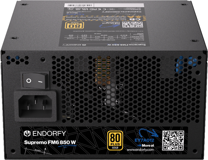 Zasilacz Endorfy Supremo FM6 Gold 850W (EY7A012) - obraz 10
