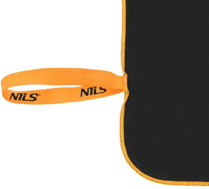 Ręcznik NILS CAMP NCR12 z mikrofibry 180 x 100 cm Czarny (5907695541205) - obraz 3