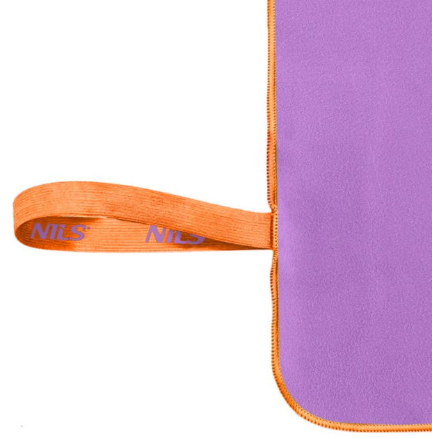 Ręcznik NILS CAMP NCR12 z mikrofibry 180 x 100 cm Fioletowy (5907695541212) - obraz 4