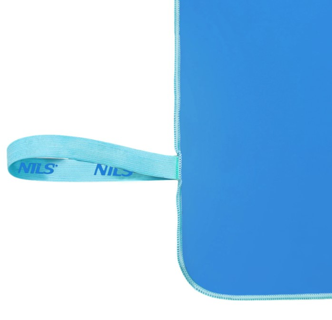 Ręcznik NILS CAMP NCR12 z mikrofibry 180 x 100 cm Niebieski (5907695541229) - obraz 3