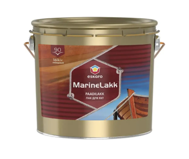Лак алкид-уретановый ESKARO MARINE LAKK 90 яхтовый 0.95 л - Фото 2 Лак алкид-уретановый ESKARO MARINE LAKK 90 яхтовый 0.95 л - изображение 2
