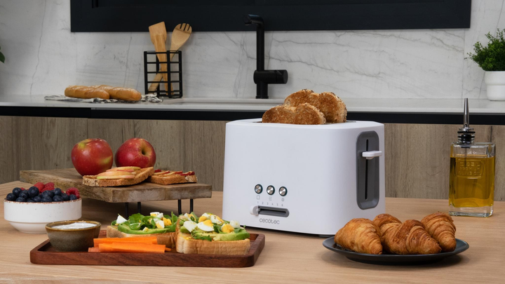 Тостер Cecotec Toast&Taste 9000 Double Білий - зображення 8