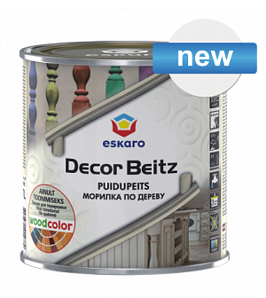 Морилка акрилатная ESKARO DÉCOR BEITZ для древесины 2.7л Прозрачная - Фото 1 Морилка акрилатная ESKARO DÉCOR BEITZ для древесины 2.7л Прозрачная - изображение 1
