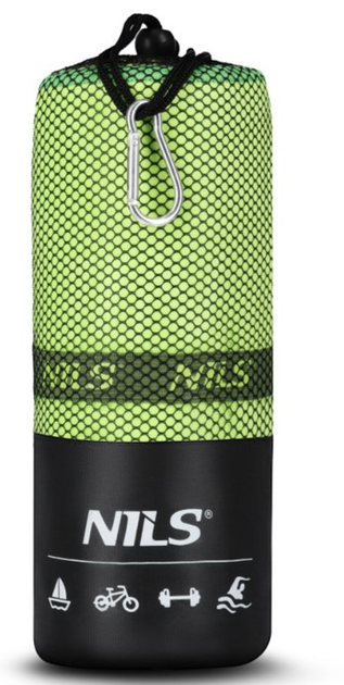 Ręcznik NILS CAMP NCR12 z mikrofibry 180 x 100 cm Zielony (5907695527438) - obraz 6
