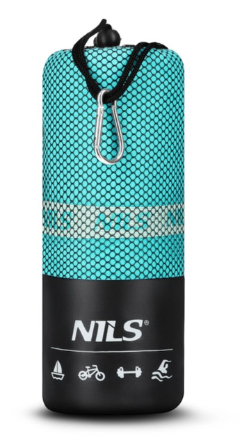 Ręcznik NILS CAMP NCR12 z mikrofibry 180 x 100 cm Morski (5907695555059) - obraz 6