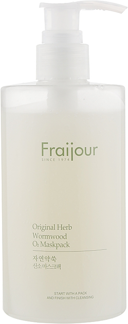 Maseczka oczyszczająca do twarzy Fraijour Wormwood Original Herb O2 300 ml (8802929005447) - obraz 1
