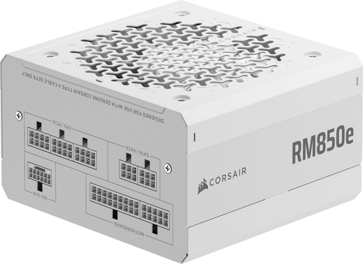 Zasilacz Corsair RM850e Gold 850W White (CP-9020293-EU) - obraz 2