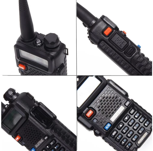 Рация Baofeng UV-5R Black + Гарнитура Baofeng c кнопкой РТТ - Фото 4 Рация Baofeng UV-5R Black + Гарнитура Baofeng c кнопкой РТТ - изображение 4