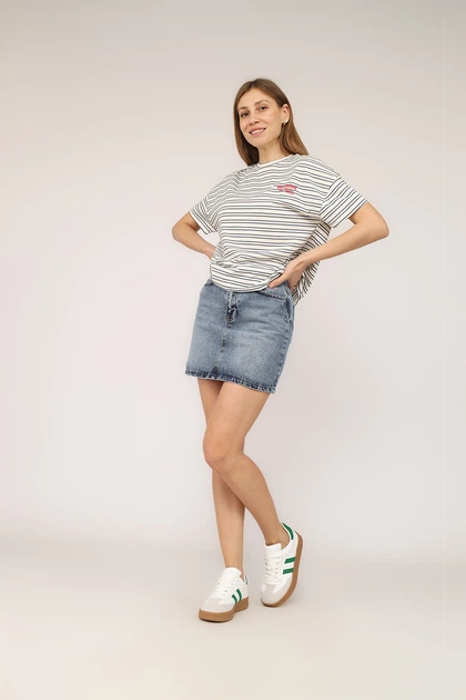 Футболка с коротким рукавом женская M цвет белый CREP ЦБ-00275553 - Фото 1 Футболка с коротким рукавом женская M цвет белый CREP ЦБ-00275553 - изображение 1
