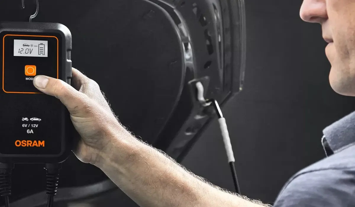 Зарядний пристрій акумуляторів OSRAM BATTERYcharge 906 6В/12В 6A (4052899620537) - зображення 6