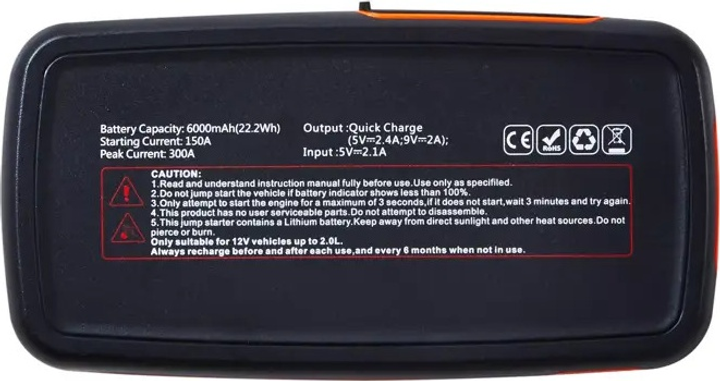 Urządzenie rozruchowe OSRAM BATTERYstart 200 OBSL200 (4052899620476) - obraz 3