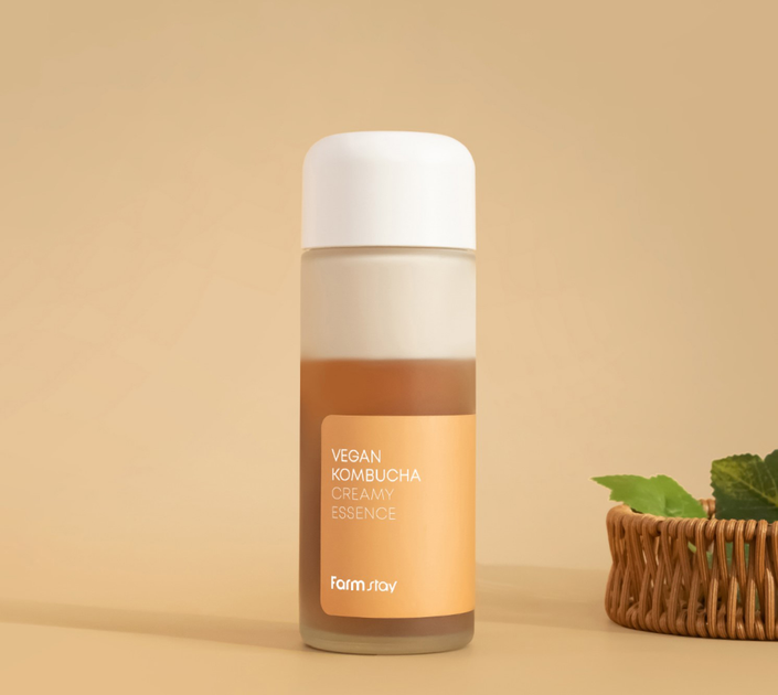 Esencja do twarzy FarmStay Vegan Kombucha 140 ml (8809783329863) - obraz 2