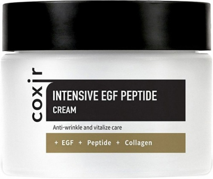 Крем для обличчя Coxir Intensive EGF Peptide проти зморшок 50 мл (8809080826157) - зображення 1